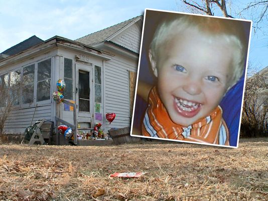 Two year old Levi Welton hid from the fire in a closet, while his parents smoked pot, in Sterling, CO.