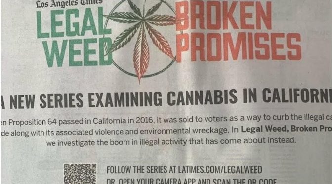 Los Angeles Times publishes “Broken Promises” series